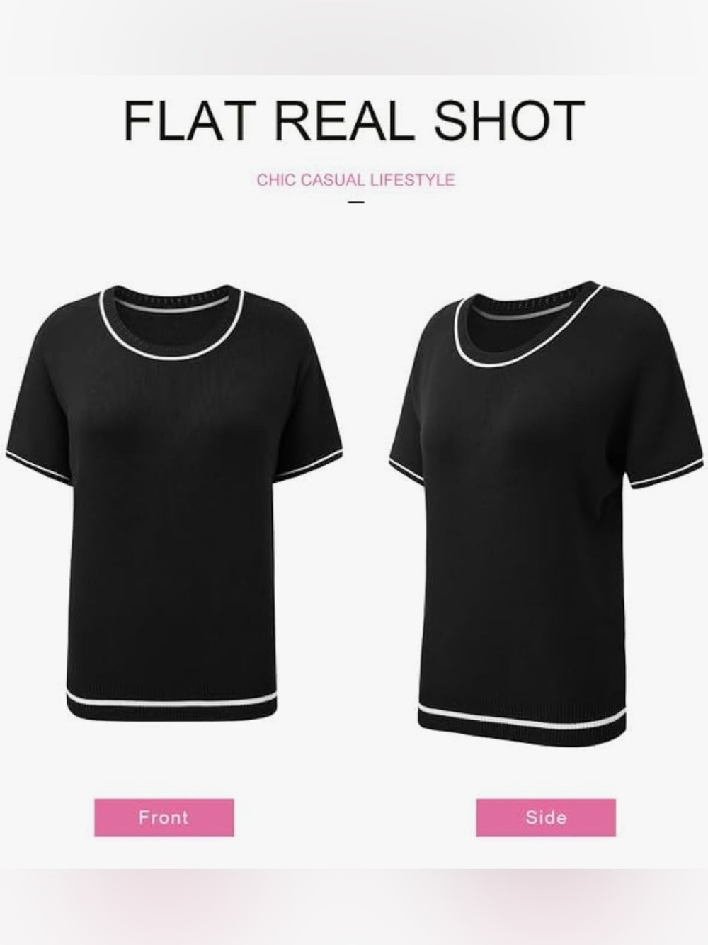 SHEWIN (Amazon) Black Sweater - Picture 9 of 13